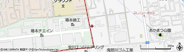 埼玉県入間市新光166周辺の地図