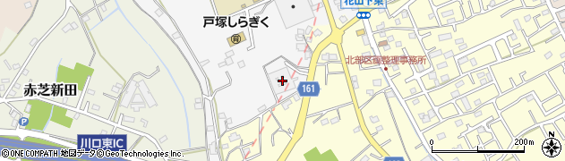 埼玉県川口市西立野51周辺の地図