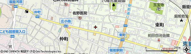 埼玉県飯能市八幡町3周辺の地図
