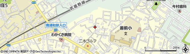埼玉県さいたま市南区太田窪2393周辺の地図