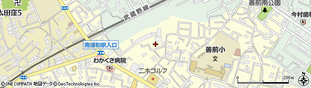 埼玉県さいたま市南区太田窪2386周辺の地図
