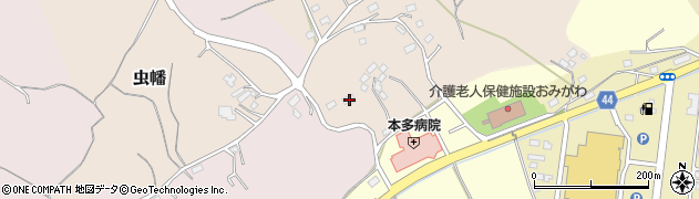 千葉県香取市虫幡1500周辺の地図