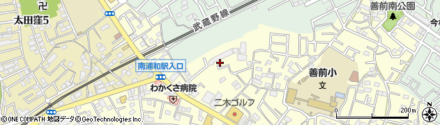 埼玉県さいたま市南区太田窪2378周辺の地図
