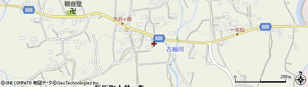 山梨県北杜市長坂町大井ヶ森448周辺の地図