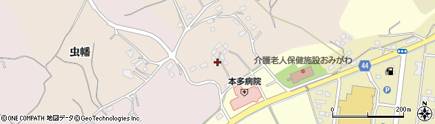 千葉県香取市虫幡1504周辺の地図