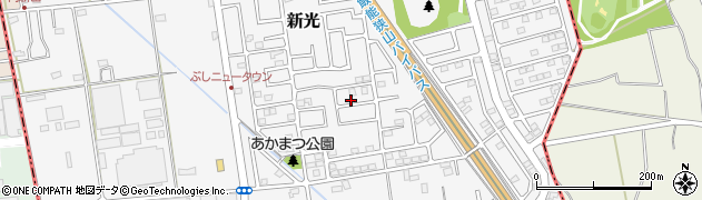埼玉県入間市新光278周辺の地図