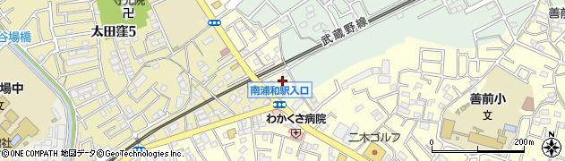 埼玉県さいたま市南区太田窪1940周辺の地図