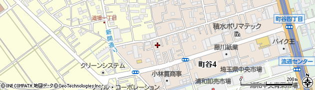 埼玉県さいたま市桜区町谷4丁目27周辺の地図