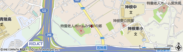 埼玉県川口市石神66周辺の地図