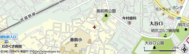 埼玉県さいたま市南区太田窪2425周辺の地図