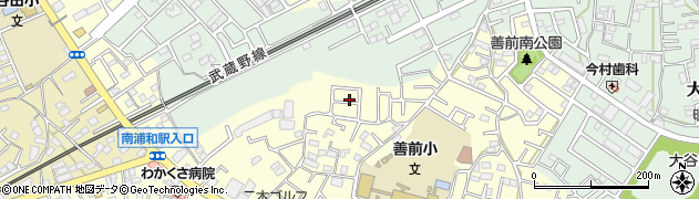 埼玉県さいたま市南区太田窪2412周辺の地図