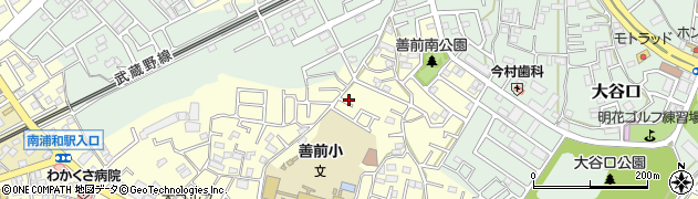 埼玉県さいたま市南区太田窪2497周辺の地図