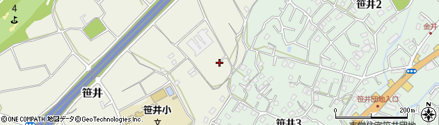 埼玉県狭山市笹井1563周辺の地図
