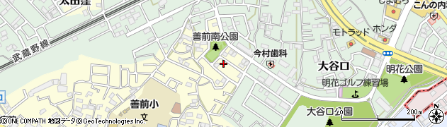 埼玉県さいたま市南区太田窪3211周辺の地図