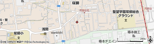 埼玉県飯能市双柳1147周辺の地図