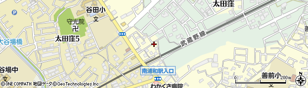 埼玉県さいたま市南区太田窪1945周辺の地図
