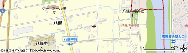 埼玉県八潮市八條201周辺の地図
