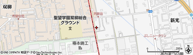 埼玉県入間市新光158周辺の地図