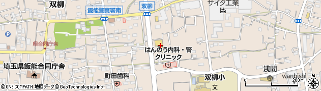 埼玉県飯能市双柳1231周辺の地図