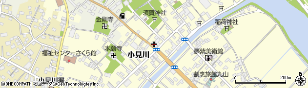 佐原信用金庫小見川支店周辺の地図
