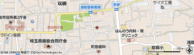 埼玉県飯能市双柳581周辺の地図