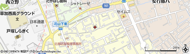 埼玉県川口市安行586周辺の地図