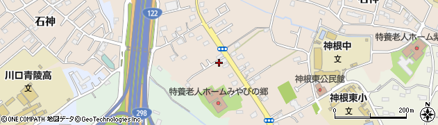 埼玉県川口市石神89周辺の地図