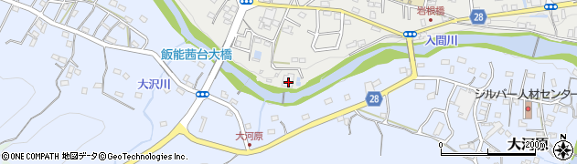 埼玉県飯能市飯能458-5周辺の地図