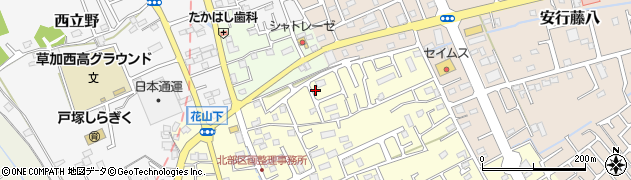 埼玉県川口市安行598周辺の地図