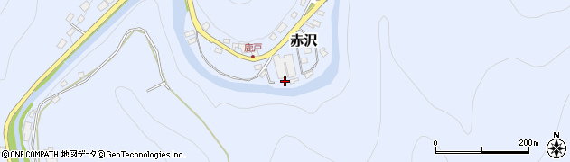埼玉県飯能市赤沢750周辺の地図