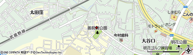 埼玉県さいたま市南区太田窪3203周辺の地図