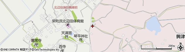 千葉県印旛郡栄町興津130周辺の地図