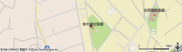鈴木博志梨園周辺の地図