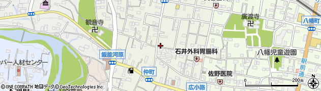 給湯器の修理サービス２４飯能本町店周辺の地図