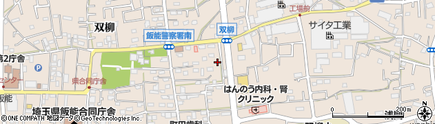 埼玉県飯能市双柳576周辺の地図