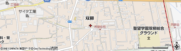 埼玉県飯能市双柳1157周辺の地図