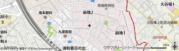 大栄パーク浦和前地駐車場周辺の地図