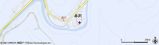 埼玉県飯能市赤沢760周辺の地図