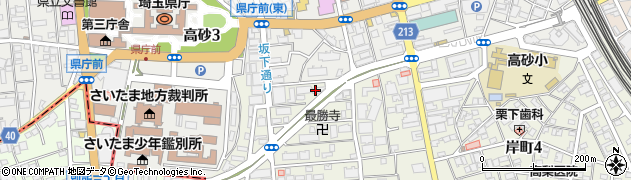 日本工業経済新聞社さいたま支局周辺の地図