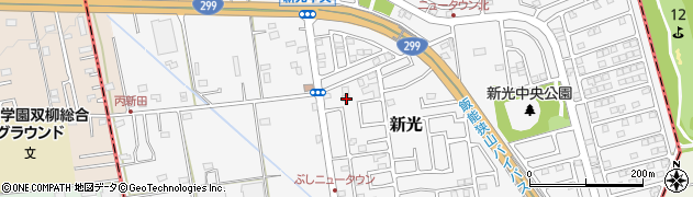 埼玉県入間市新光258周辺の地図