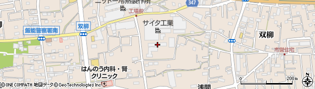 埼玉県飯能市双柳1250周辺の地図