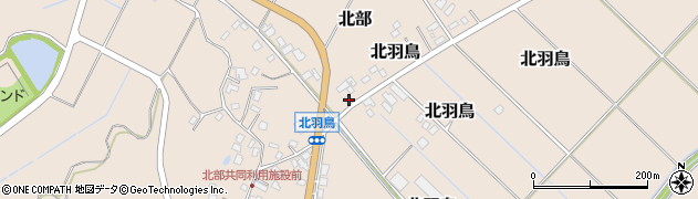 千葉県成田市北羽鳥2417周辺の地図