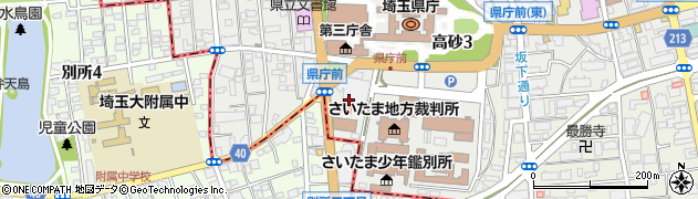 埼玉県さいたま市浦和区高砂3丁目17周辺の地図