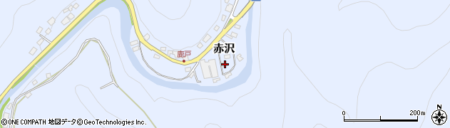 埼玉県飯能市赤沢761周辺の地図