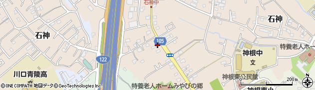 埼玉県川口市石神116周辺の地図