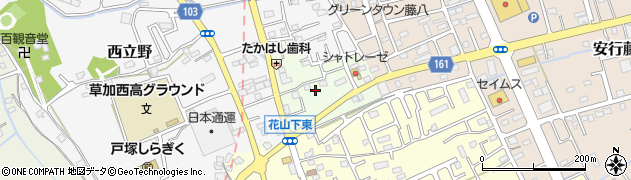 埼玉県川口市安行西立野周辺の地図