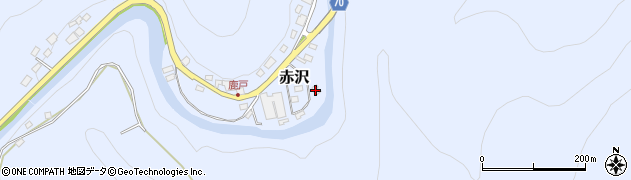 埼玉県飯能市赤沢745周辺の地図