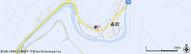 埼玉県飯能市赤沢793周辺の地図