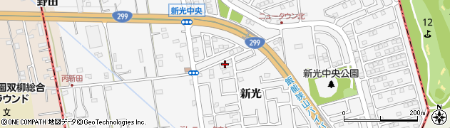 埼玉県入間市新光262周辺の地図