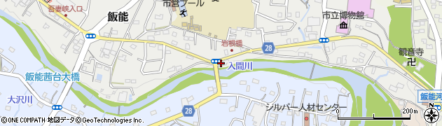 埼玉県飯能市飯能309周辺の地図